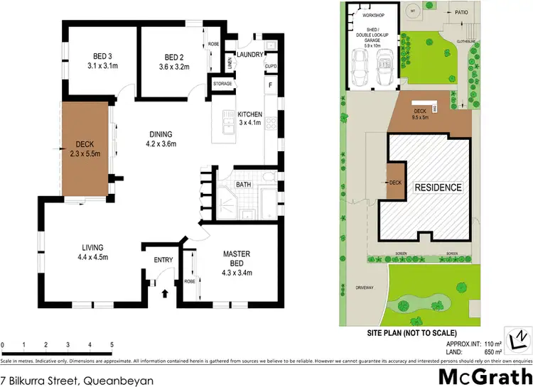 Floorplan of Homely house listing, 7 Bilkurra Street, Queanbeyan NSW 2620