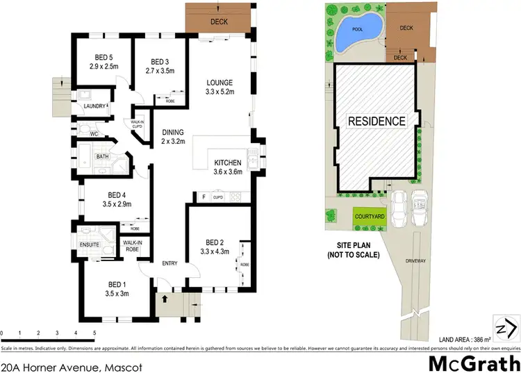 Floorplan of Homely house listing, 20A Horner Avenue, Mascot NSW 2020