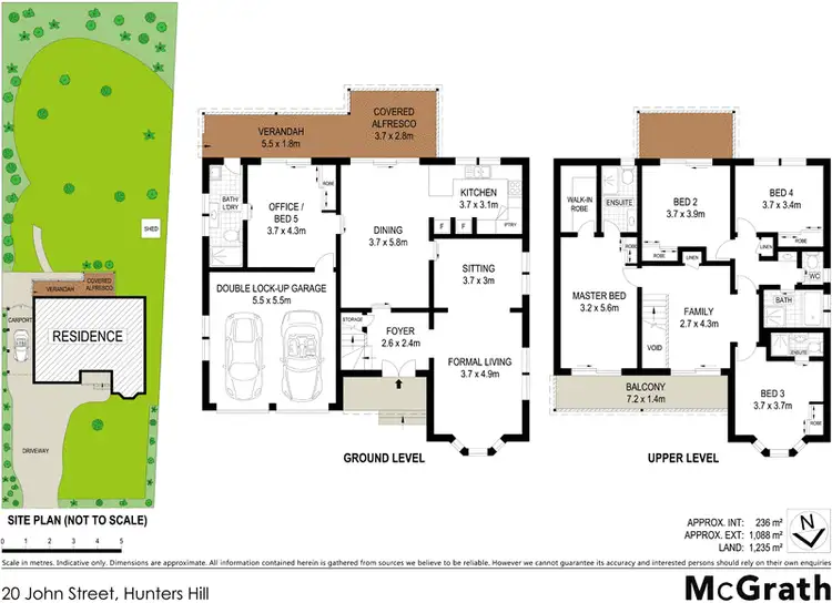 Floorplan of Homely house listing, 20 John Street, Hunters Hill NSW 2110