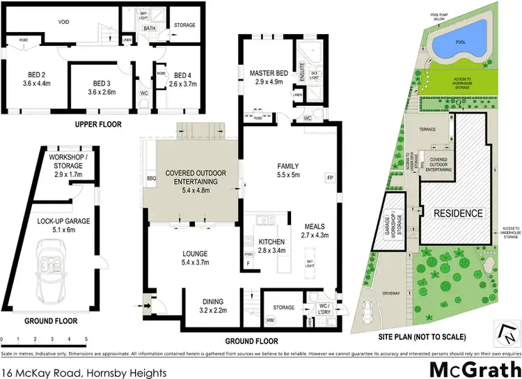 Floorplan of Homely house listing, 16 McKay Road, Hornsby Heights NSW 2077