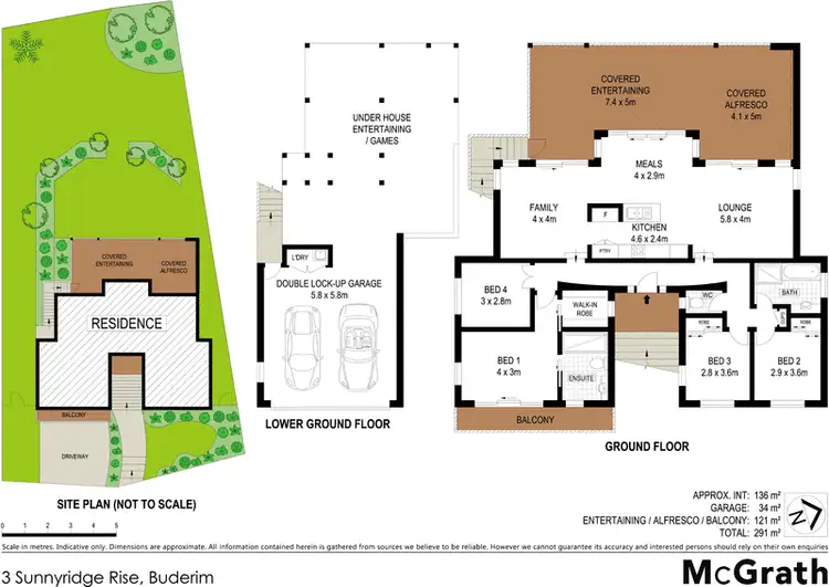 Floorplan of Homely house listing, 3 Sunnyridge Rise, Buderim QLD 4556