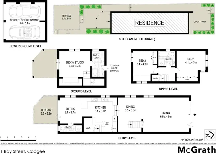 Floorplan of Homely house listing, 1 Bay Street, Coogee NSW 2034