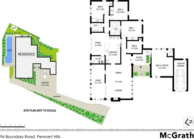Floorplan of Homely house listing, 96 Boundary Road, Pennant Hills NSW 2120