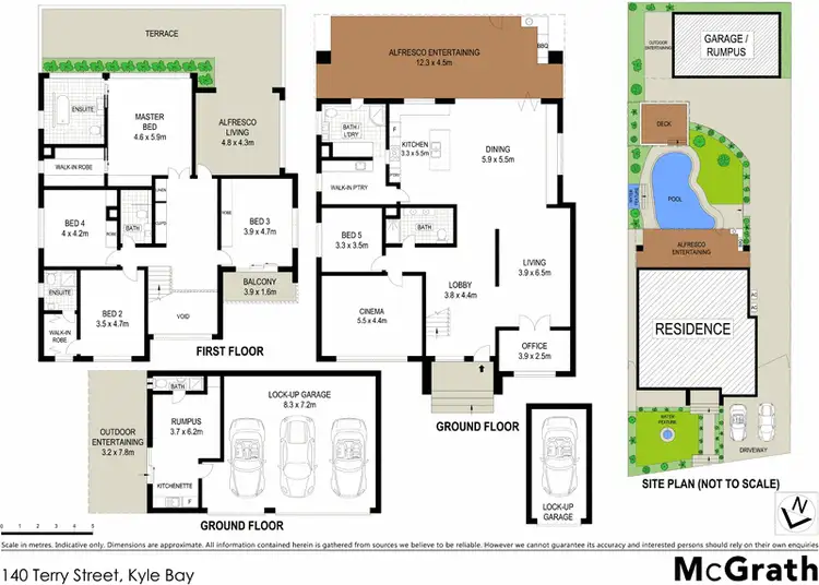 Floorplan of Homely house listing, 140 Terry Street, Kyle Bay NSW 2221