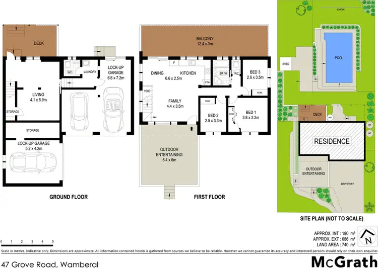 Floorplan of Homely house listing, 47 Grove Road, Wamberal NSW 2260