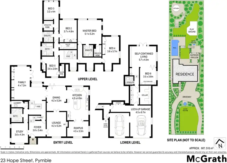 Floorplan of Homely house listing, 23 Hope Street, Pymble NSW 2073