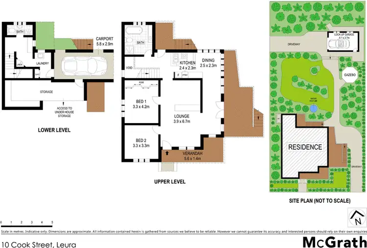 Floorplan of Homely house listing, 10 Cook Street, Leura NSW 2780