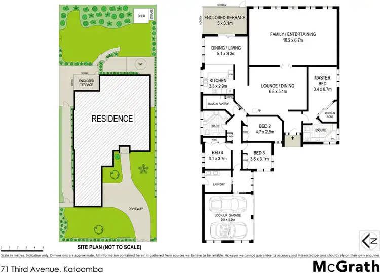Floorplan of Homely house listing, 71 Third Avenue, Katoomba NSW 2780