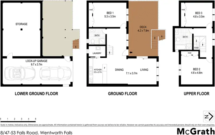 Floorplan of Homely apartment listing, 8/47-53 Falls Road, Wentworth Falls NSW 2782