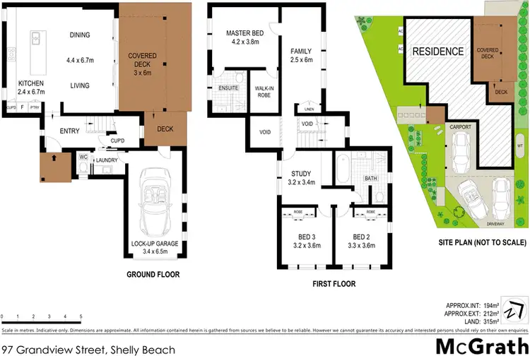 Floorplan of Homely house listing, 97 Grandview Street, Shelly Beach NSW 2261