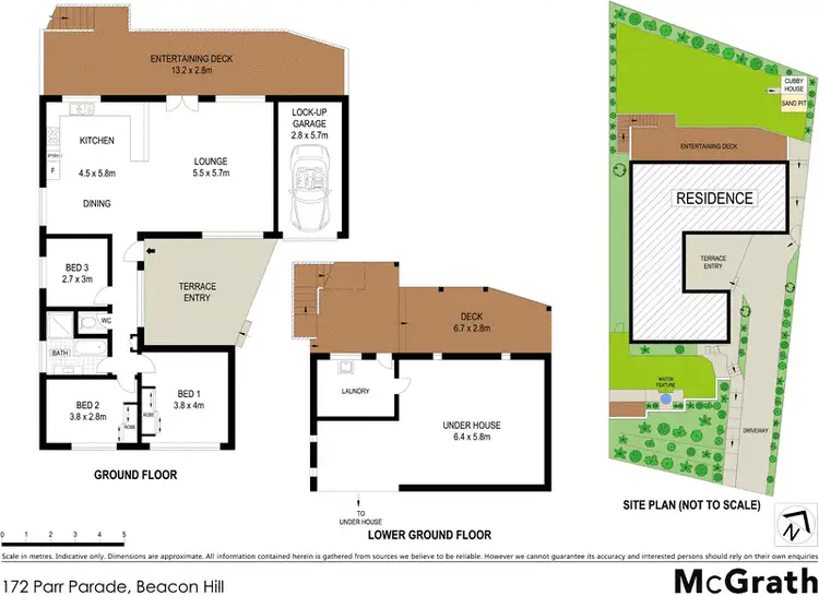 Floorplan of Homely house listing, 172 Parr Parade, Beacon Hill NSW 2100