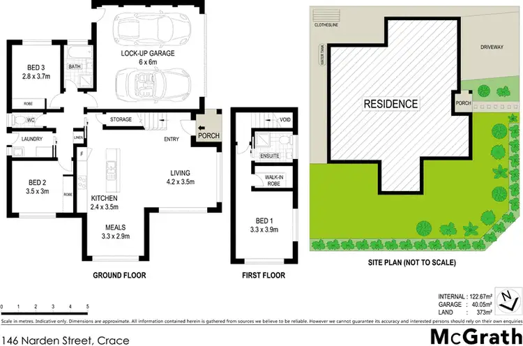 Floorplan of Homely house listing, 146 Narden Street, Crace ACT 2911