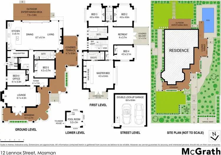 Floorplan of Homely house listing, 12 Lennox Street, Mosman NSW 2088