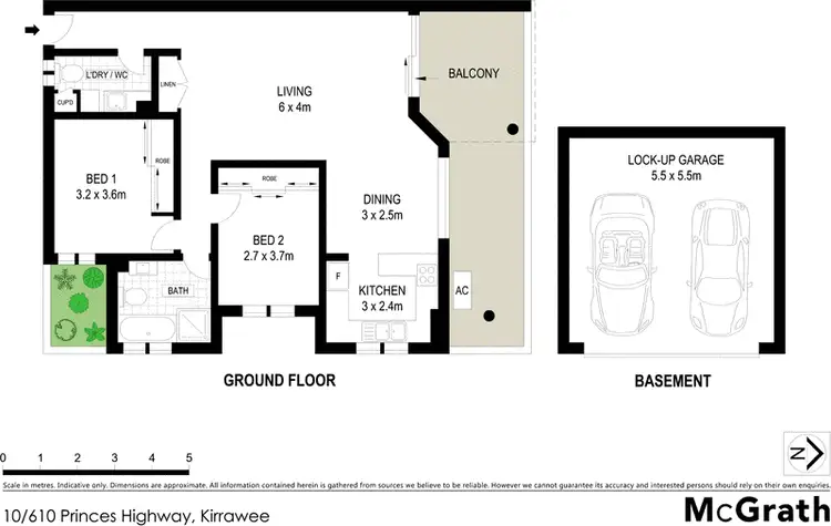Floorplan of Homely apartment listing, 10/610 Princes Highway, Kirrawee NSW 2232