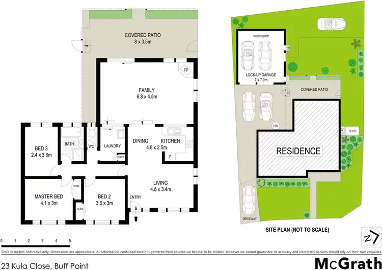 Floorplan of Homely house listing, 23 Kula Close, Buff Point NSW 2262
