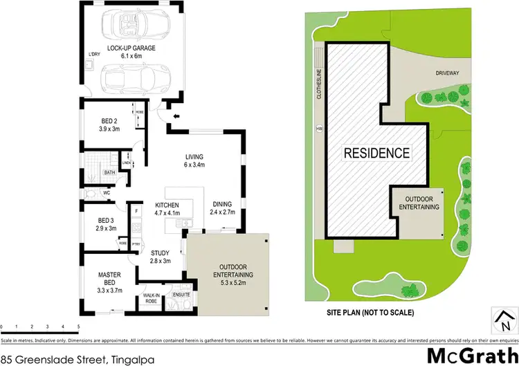 Floorplan of Homely house listing, 85 Greenslade Street, Tingalpa QLD 4173