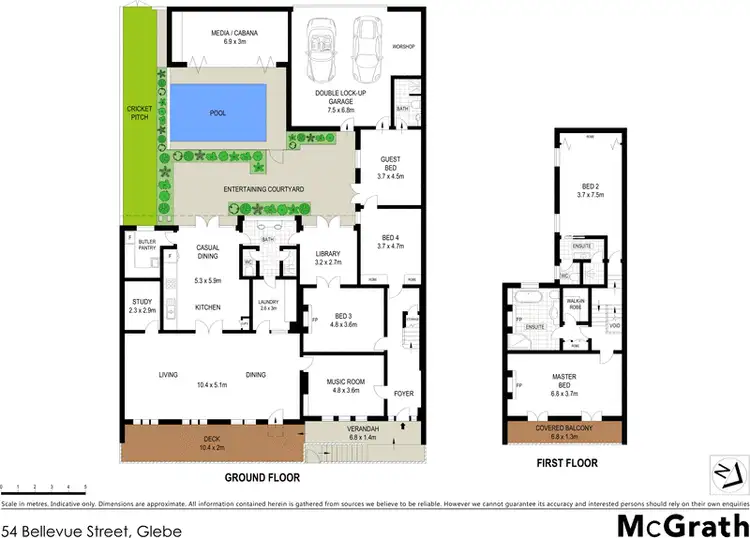 Floorplan of Homely house listing, 54 Bellevue Street, Glebe NSW 2037