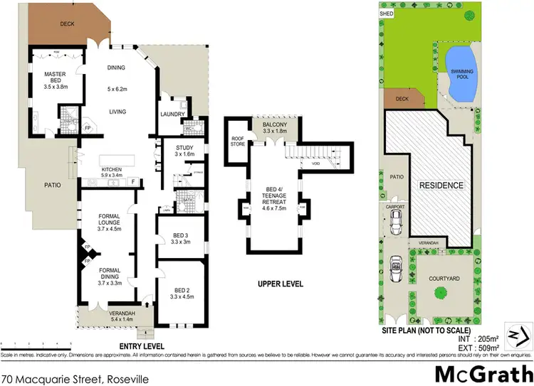 Floorplan of Homely house listing, 70 Macquarie Street, Roseville NSW 2069