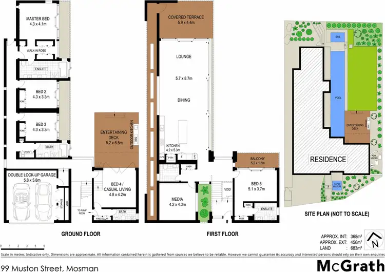 Floorplan of Homely house listing, 99 Muston Street, Mosman NSW 2088