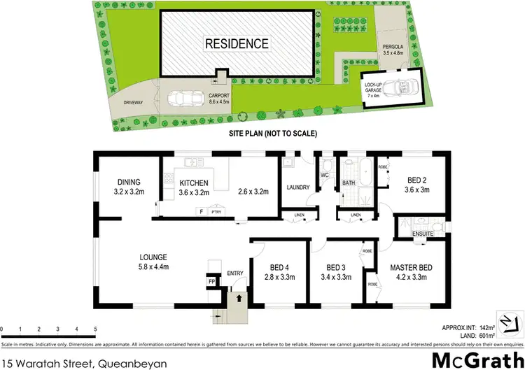 Floorplan of Homely house listing, 15 Waratah Street, Karabar NSW 2620