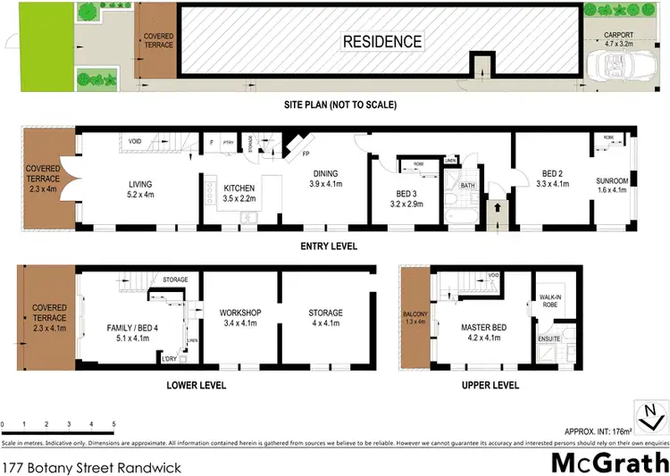 Floorplan of Homely house listing, 177 Botany Street, Randwick NSW 2031