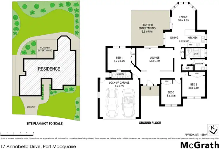 Floorplan of Homely house listing, 17 Annabella Drive, Port Macquarie NSW 2444