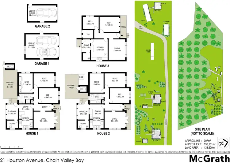 Floorplan of Homely rural property listing, 21 Houston Avenue, Chain Valley Bay NSW 2259