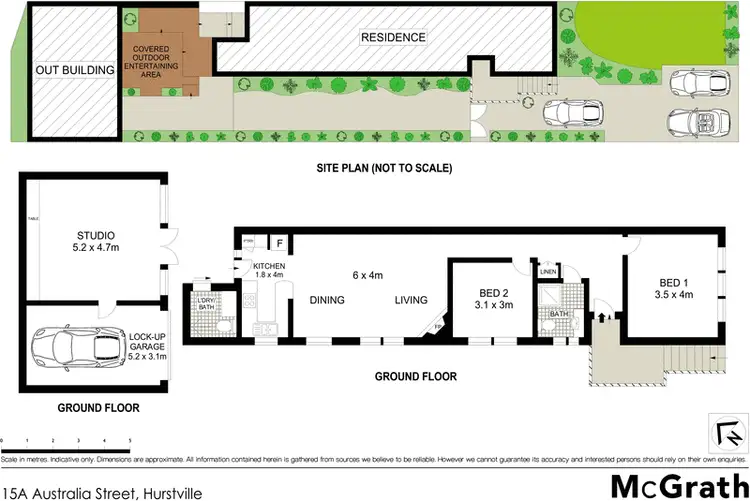 Floorplan of Homely house listing, 15A Australia Street, Hurstville NSW 2220