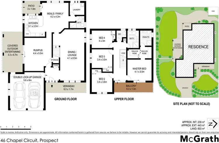 Floorplan of Homely house listing, 46 Chapel Circuit, Prospect NSW 2148