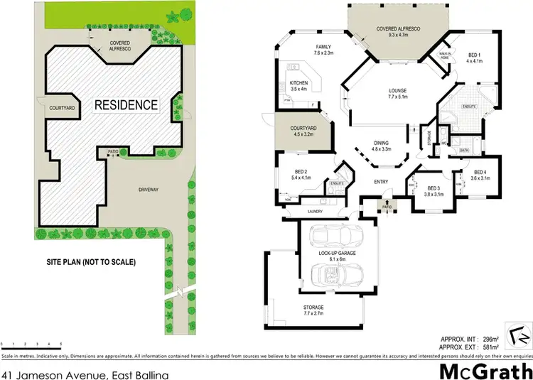 Floorplan of Homely house listing, 41 Jameson Avenue, East Ballina NSW 2478