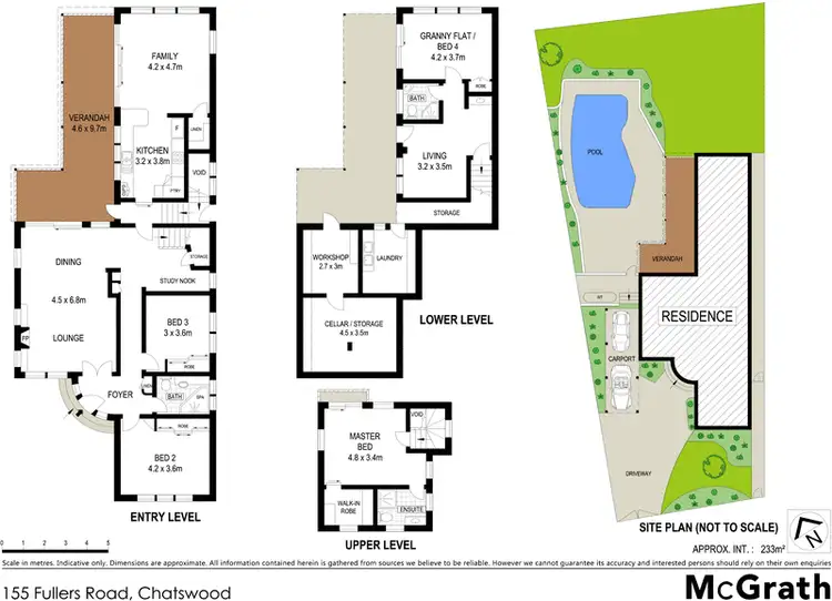Floorplan of Homely house listing, 155 Fullers Road, Chatswood NSW 2067
