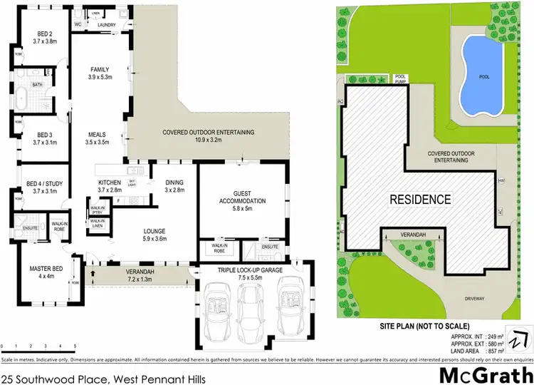 Floorplan of Homely house listing, 25 Southwood Place, West Pennant Hills NSW 2125