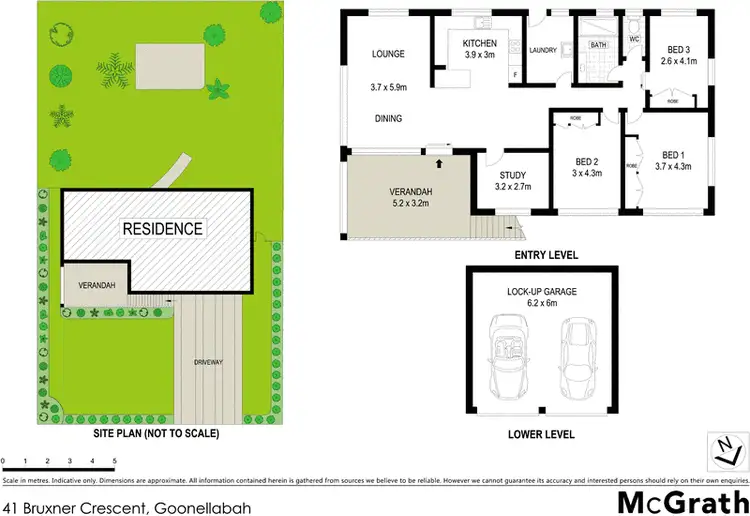 Floorplan of Homely house listing, 41 Bruxner Crescent, Goonellabah NSW 2480
