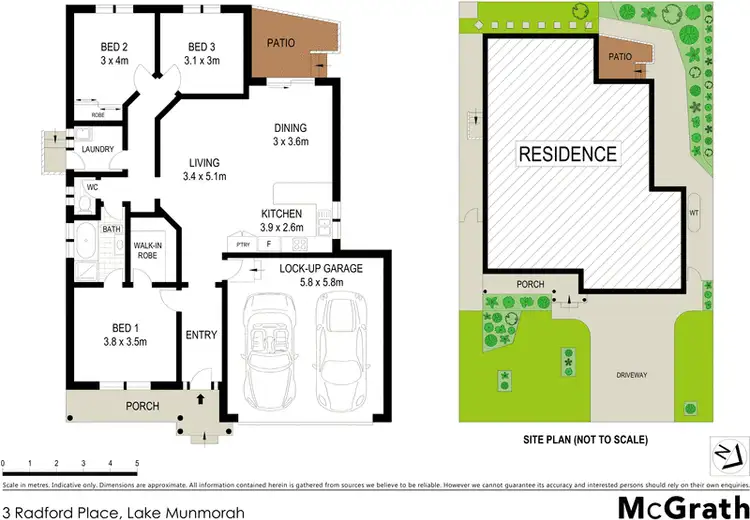 Floorplan of Homely house listing, 3 Radford Place, Lake Munmorah NSW 2259