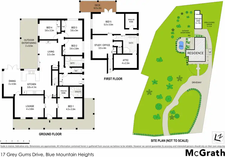 Floorplan of Homely house listing, 17 Grey Gums Drive, Blue Mountain Heights QLD 4350