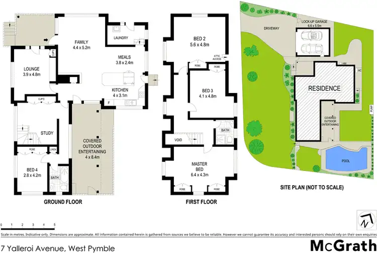Floorplan of Homely house listing, 7 Yalleroi Avenue, West Pymble NSW 2073