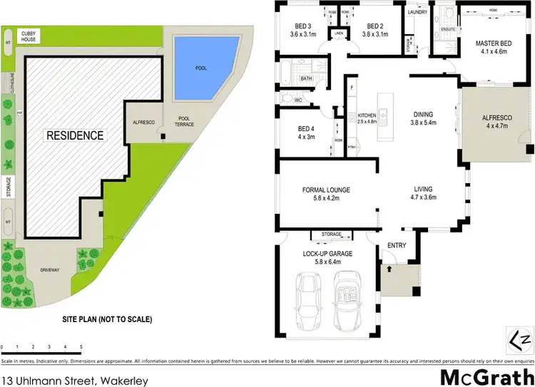 Floorplan of Homely house listing, 13 Uhlmann Street, Wakerley QLD 4154