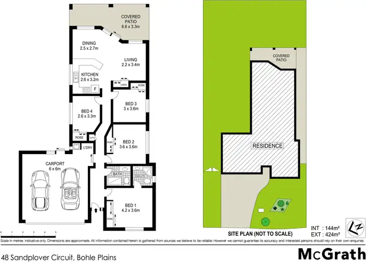 Floorplan of Homely house listing, 48 Sandplover Circuit, Bohle Plains QLD 4817