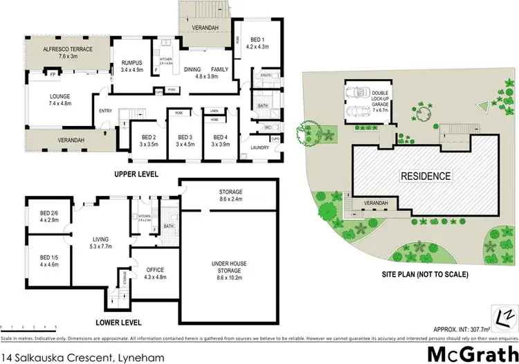Floorplan of Homely house listing, 14 Salkauskas Crescent, Lyneham ACT 2602