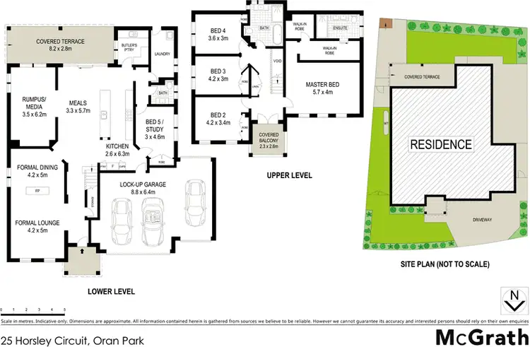 Floorplan of Homely house listing, 25 Horsley Circuit, Oran Park NSW 2570