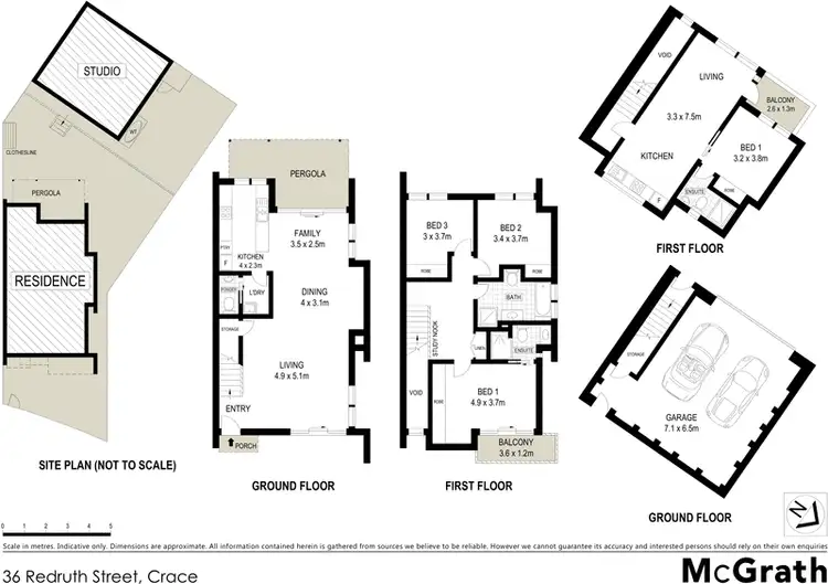 Floorplan of Homely house listing, 36 Redruth Street, Crace ACT 2911