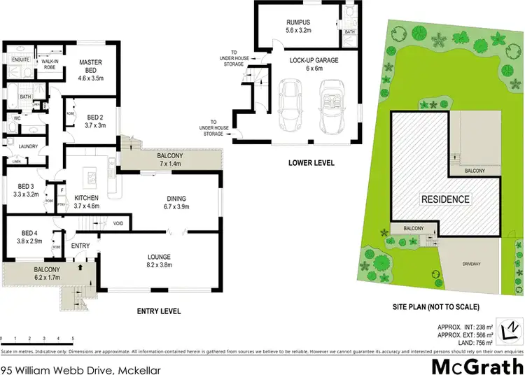 Floorplan of Homely house listing, 95 William Webb Drive, Mckellar ACT 2617