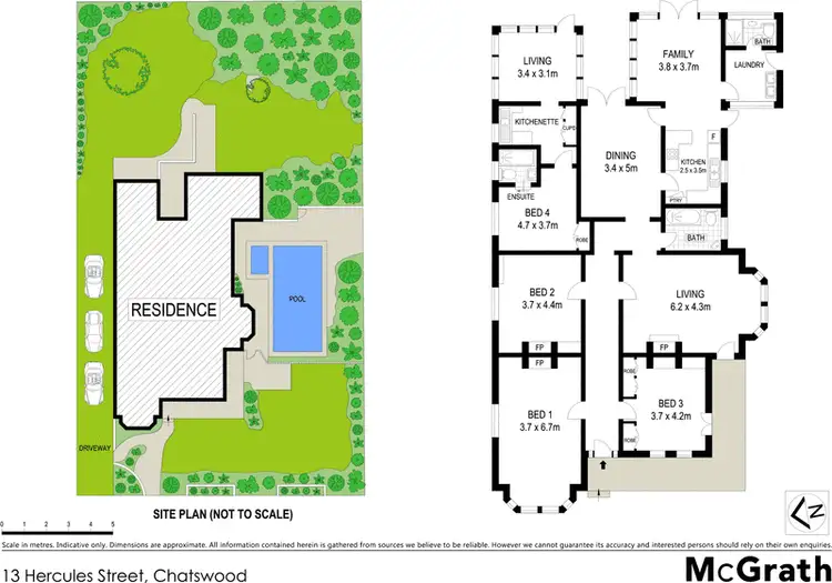 Floorplan of Homely house listing, 13 Hercules Street, Chatswood NSW 2067