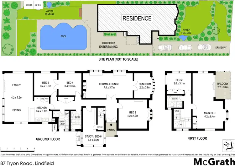 Floorplan of Homely house listing, 87 Tryon Road, Lindfield NSW 2070