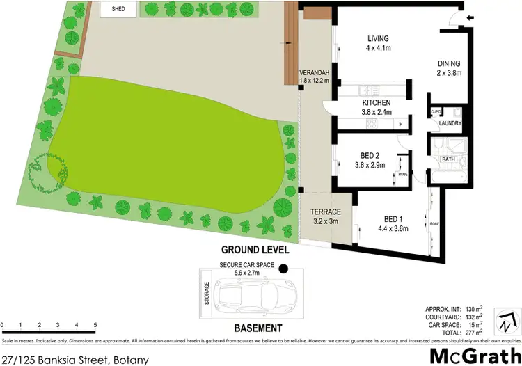 Floorplan of Homely apartment listing, 27/125 Banksia Street, Botany NSW 2019