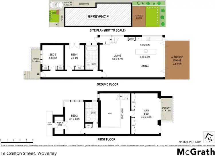 Floorplan of Homely house listing, 16 Carlton Street, Waverley NSW 2024