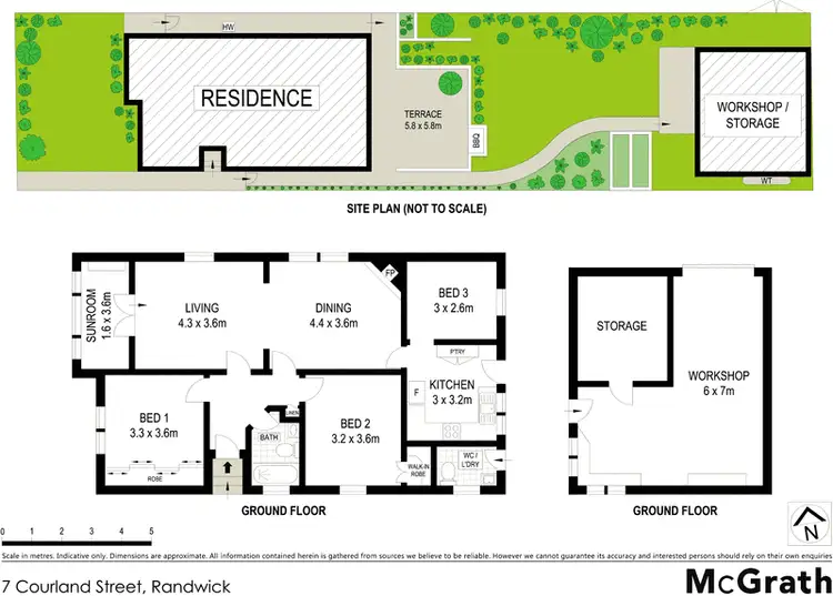 Floorplan of Homely house listing, 7 Courland Street, Randwick NSW 2031