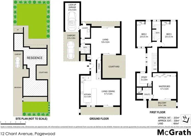 Floorplan of Homely house listing, 12 Chant Avenue, Pagewood NSW 2035