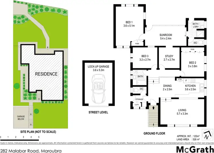 Floorplan of Homely house listing, 282 Malabar Road, Maroubra NSW 2035