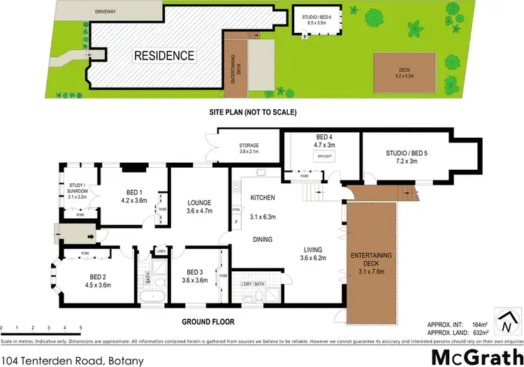 Floorplan of Homely house listing, 104 Tenterden Road, Botany NSW 2019